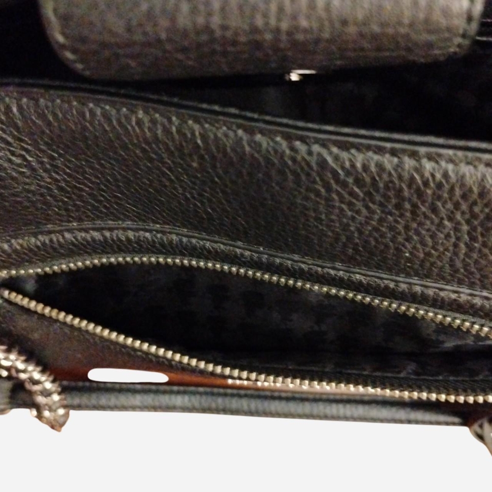 Karl Lagerfeld Black Chain Shoulder Bag - Picture 14 of 16